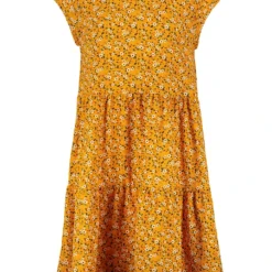 Jurk "Stitch And Soul" Oranje