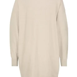 SUBLEVEL Gebreide Jurk Beige -Exporteren Mooie Look Winkel sublevel gebreide jurk beige 2