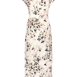 Taifun Jurk Crème/beige/zwart -Exporteren Mooie Look Winkel taifun jurk creme beige zwart 3