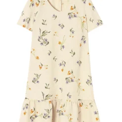 Linnen Jurk Meerkleurig -Exporteren Mooie Look Winkel tatuum linnen jurk meerkleurig 2