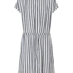 TIMEZONE Jurk Grijs/wit