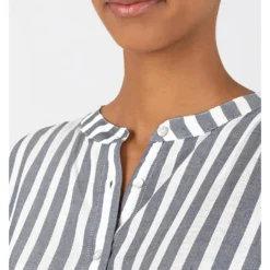 TIMEZONE Jurk Grijs/wit -Exporteren Mooie Look Winkel timezone jurk grijs wit 5