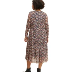 Tom Tailor Jurk Beige/camel -Exporteren Mooie Look Winkel tom tailor jurk beige camel 4