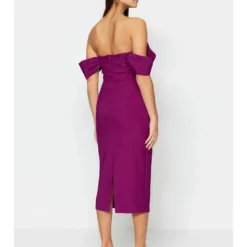 Trendyol Jurk Aubergine -Exporteren Mooie Look Winkel trendyol jurk aubergine 2