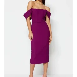 Trendyol Jurk Aubergine
