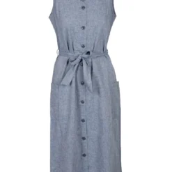 TRESPASS Jurk "Carol" Blauw