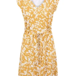 TRESPASS Jurk "Holly" Mosterdgeel