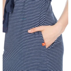 TRESPASS Jurk "Lidia" Donkerblauw -Exporteren Mooie Look Winkel trespass jurk lidia donkerblauw 2