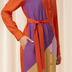 Triumph Jurk "Thermal MyWear" Oranje/meerkleurig -Exporteren Mooie Look Winkel triumph jurk thermal mywear oranje meerkleurig 2