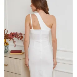 Uniq Jurk "Sakarya" Wit -Exporteren Mooie Look Winkel uniq jurk sakarya wit 2