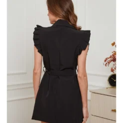 Uniq Jurk "Siirt" Zwart -Exporteren Mooie Look Winkel uniq jurk siirt zwart 2