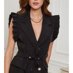 Uniq Jurk "Siirt" Zwart -Exporteren Mooie Look Winkel uniq jurk siirt zwart 3