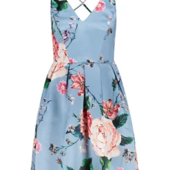 Vera Mont Jurk Lichtblauw/lichtroze -Exporteren Mooie Look Winkel vera mont jurk lichtblauw lichtroze 2