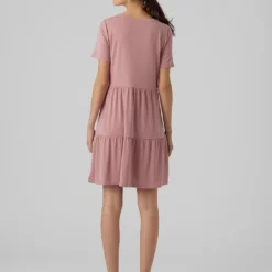 Vero Moda Jurk "Filli Calia" Lichtroze -Exporteren Mooie Look Winkel vero moda jurk filli calia lichtroze 2