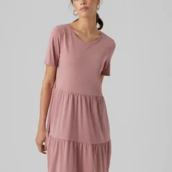 Vero Moda Jurk "Filli Calia" Lichtroze