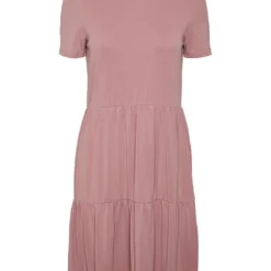 Vero Moda Jurk "Filli Calia" Lichtroze -Exporteren Mooie Look Winkel vero moda jurk filli calia lichtroze 3