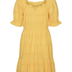 Vero Moda Jurk "Jesser" Geel 3 Vero Moda Jurk "Jesser" Geel -Exporteren Mooie Look Winkel vero moda jurk jesser geel 1
