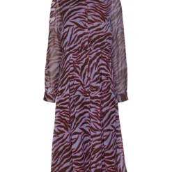 Vero Moda Jurk "Kaya" Paars/meerkleurig -Exporteren Mooie Look Winkel vero moda jurk kaya paars meerkleurig 3