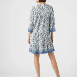 Vero Moda Jurk "Milan" Blauw -Exporteren Mooie Look Winkel vero moda jurk milan blauw 2