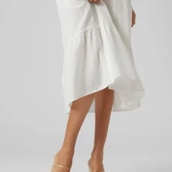 Vero Moda Jurk "Milan" Wit -Exporteren Mooie Look Winkel vero moda jurk milan wit 4