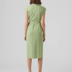 Vero Moda Jurk "Mymilo" Lichtgroen -Exporteren Mooie Look Winkel vero moda jurk mymilo lichtgroen 3