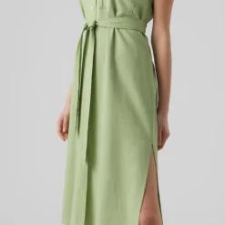 Vero Moda Jurk "Mymilo" Lichtgroen -Exporteren Mooie Look Winkel vero moda jurk mymilo lichtgroen 4