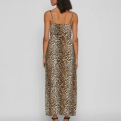 Vila Jurk "Mooney" Beige -Exporteren Mooie Look Winkel vila jurk mooney beige 3