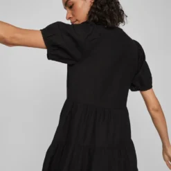 Vila Jurk "Prisilla" Zwart -Exporteren Mooie Look Winkel vila jurk prisilla zwart 4