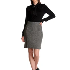 Jurk "Cottage Love" Zwart