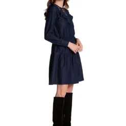 Jurk "Nevada" Donkerblauw -Exporteren Mooie Look Winkel vive maria jurk nevada donkerblauw 2