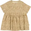 Wheat Jurk "Anna" Lichtbruin/geel