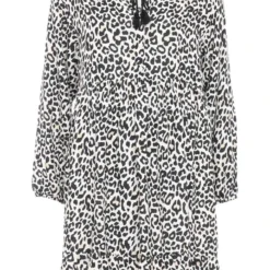 Jurk "Aurelia" Zwart/crème