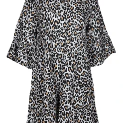 Jurk "Leni" Zwart/wit